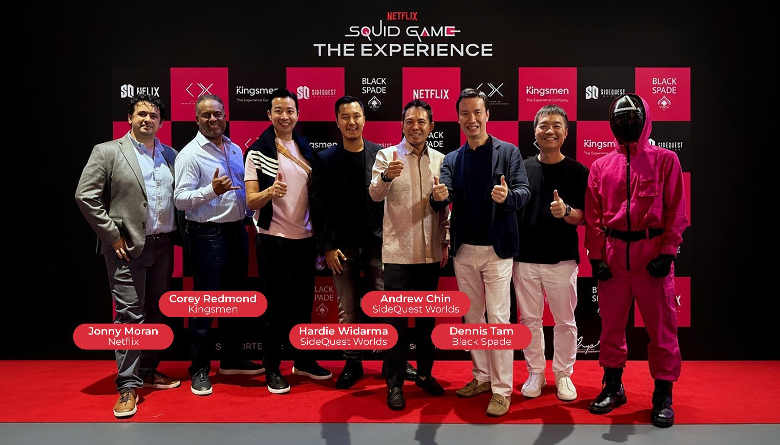 Black Spade bringing Squid Game: The Experience to Southeast Asia