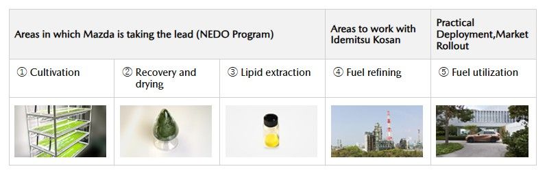 Mazda's R&D Project for Biodiesel Fuel Deployment Selected for Japan's NEDO Program