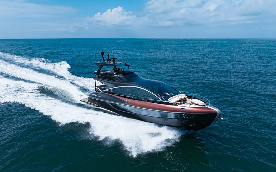 With the Open Sea as Its Stage, Lexus Begins Overseas Sales of the LY 680 Luxury Yacht